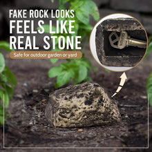 decorative outdoor fake rock hider