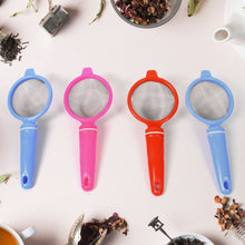 10235 plastic tea strainer 12pc set
