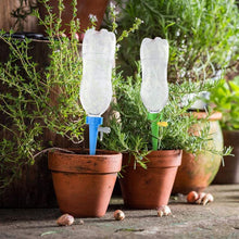 plant watering spikes self watering spikes water dripper for plants adjustable plant watering devices with slow release control valve switch 2