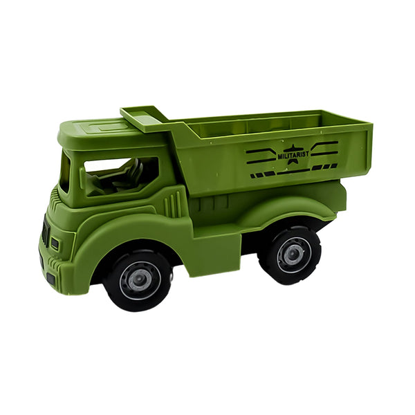 18025 big size friction powered dumper toy truck for kids with opening container feature strong durable plastic material indoor outdoor play birthday gift for baby boys girls 1 pc green color