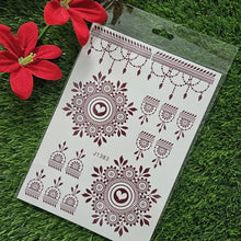 13722 temporary tattoos 1 sheet j1383