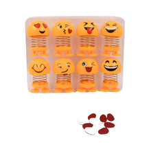 18026 funny emoji spring doll 8pc