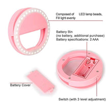 selfie ring light