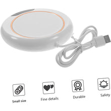 5576 usb warm coaster heated coffee mug portable office desk portable cup heater coffee mug warmer electric cup warmer 1 pc