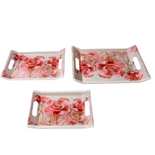 2292 plastic 3pc tray set