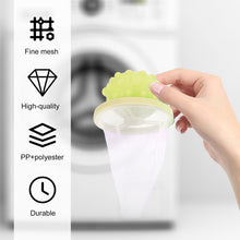 reusable washing machine floating lint mesh bag