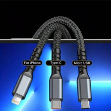 13168 100w 3in1 fast charging cable