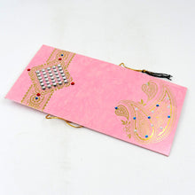 pink wedding gift card for couple
