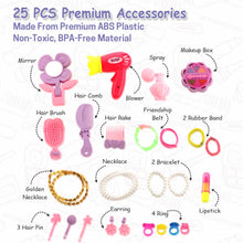 portable beauty set suitcase wheel