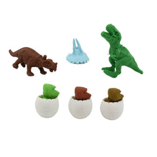 18030 3d dinosaur eraser 5pc no8
