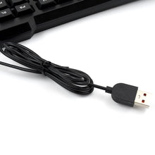 wired usb keyboard 104 keys 1 pc