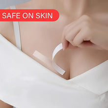 waterproof anti skid disposable double sided 10 adhesive transparent clear medical tape for lingerie 10 pcs set