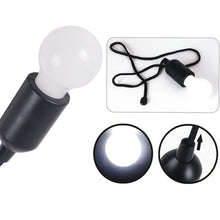 led bulb pull cord light