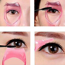 3 in 1 plastic makeup cosmetic eyelash tool lash mascara applicator eyelashes guide eyelashes brush curler comb eye makeup tool female supply 1 pc