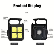 4 led mini keychain light 1pc