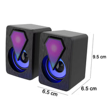 13359 plug n play desk speaker 2pc