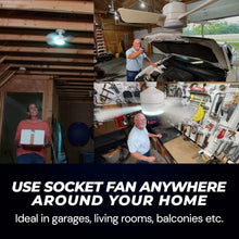 17845 socket fan light n remote