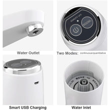 folding water pump dispenser