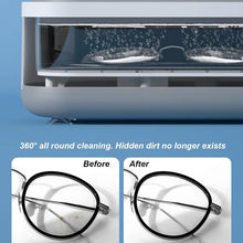 ultrasonic jewllery cleaner ultrasonic cleaning machine portable jewellery cleaning mchine for jewellery ring silver retainer glasses watches coins high frequency vibration machine battery not included