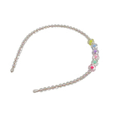 3384 rainbow crystal hair band