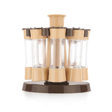 10176 360d spice jar rack 8pc set