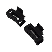 matt mini hair claw 2 pc mix colors