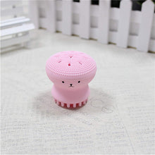 cute octopus shape silicone face scrubber massager 1 pc