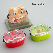 12073 double layer froggy lunch box