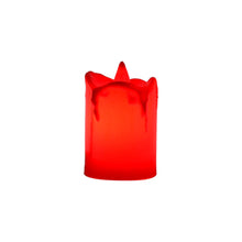 flameless melted design candles for decoration 1 pc