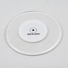 colorful led cocktail coaster round ultra thin