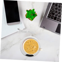 5576 usb warm coaster heated coffee mug portable office desk portable cup heater coffee mug warmer electric cup warmer 1 pc