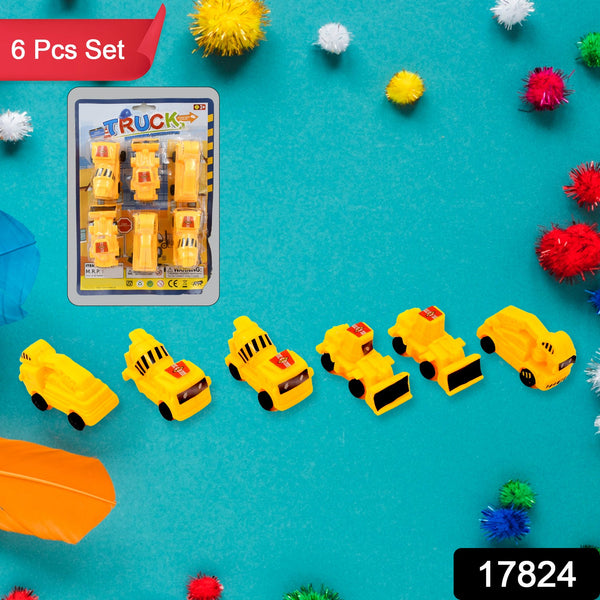 17824 vehicle kids toy 6pc set