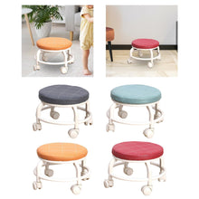 17870 small roller wheel stool