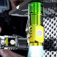 usb chargeable mini 3 led flashlight torch light 1 pc