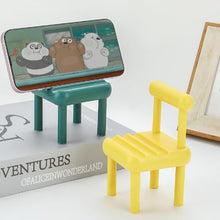 mini chair mobile phone holder