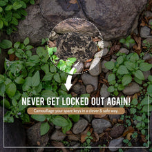 decorative outdoor fake rock hider