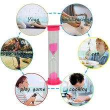 plastic hourglass sand timer
