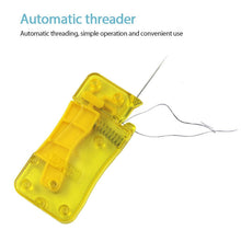 8456 needle threader stylish appearance comfortable grip lightweight portable automatic needle threader for sewing for home 1 pc