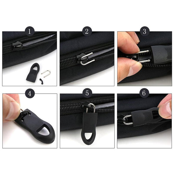 head zip fixer tags