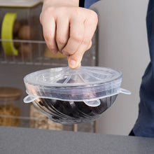 12011 sili food cover stretch lids 6pc