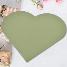 heart shape art board and pad