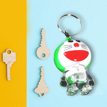 doraemon lightning keychain