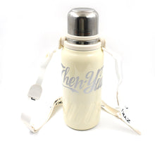stainless steel vacuum insulated water bottle leak proof flask for tea coffee reusable water bottle with hanging strap bottle for hot cold drinks wide mouth water flask 1200 ml