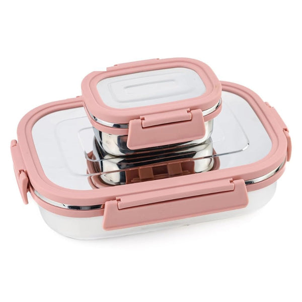 10237 premium ss lunch box 2pc
