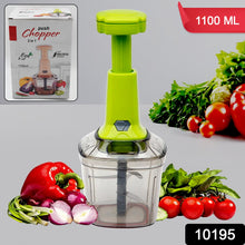10195 2in1 manual push chopper 1100ml