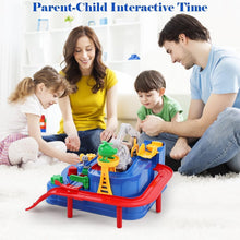 17792 car adventure toys city rescue preschool toy race tracks for boys parent child interactive kids race car track play sets adventure toy 1