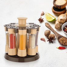 10176 360d spice jar rack 8pc set
