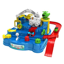 17792 car adventure toys city rescue preschool toy race tracks for boys parent child interactive kids race car track play sets adventure toy 1
