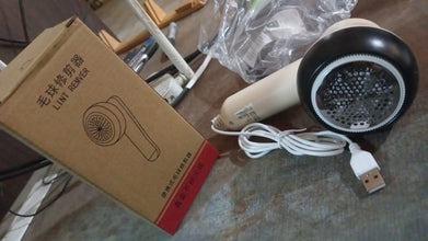 portable lint remover with usb power cable 1 pc