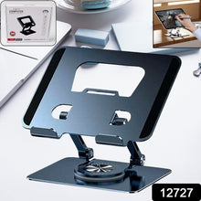 aluminum alloy 360 rotating bracket adjustable laptop stand portable foldable ergonomic laptop support 1